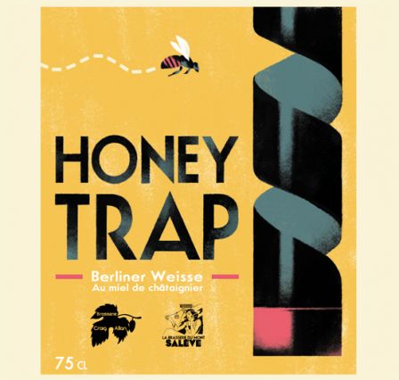 Etiquette Berliner Weisse Honey Trap_75cl vecto